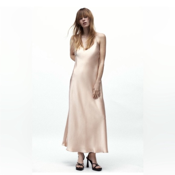 Zara Dresses & Skirts - Zara limited edition Satin midi dress